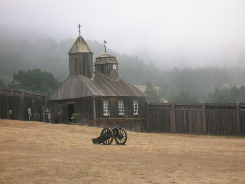 Fort Ross Orthodox church Restored